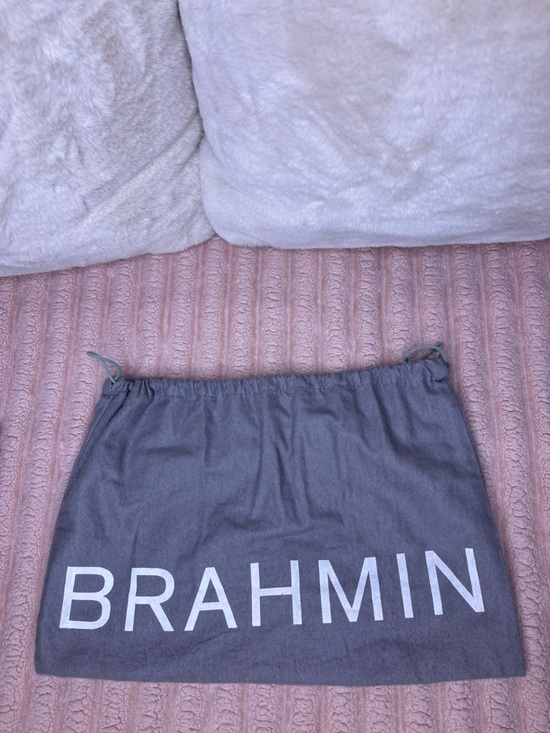 Brahmin Rare Manhattan Pecan Crossbody Bag - Picture 9 of 11